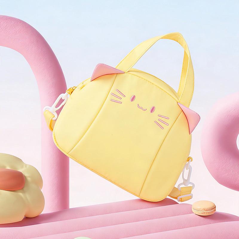 Funny Cat Motif Shoulder Bag LoungeYard — product view 4