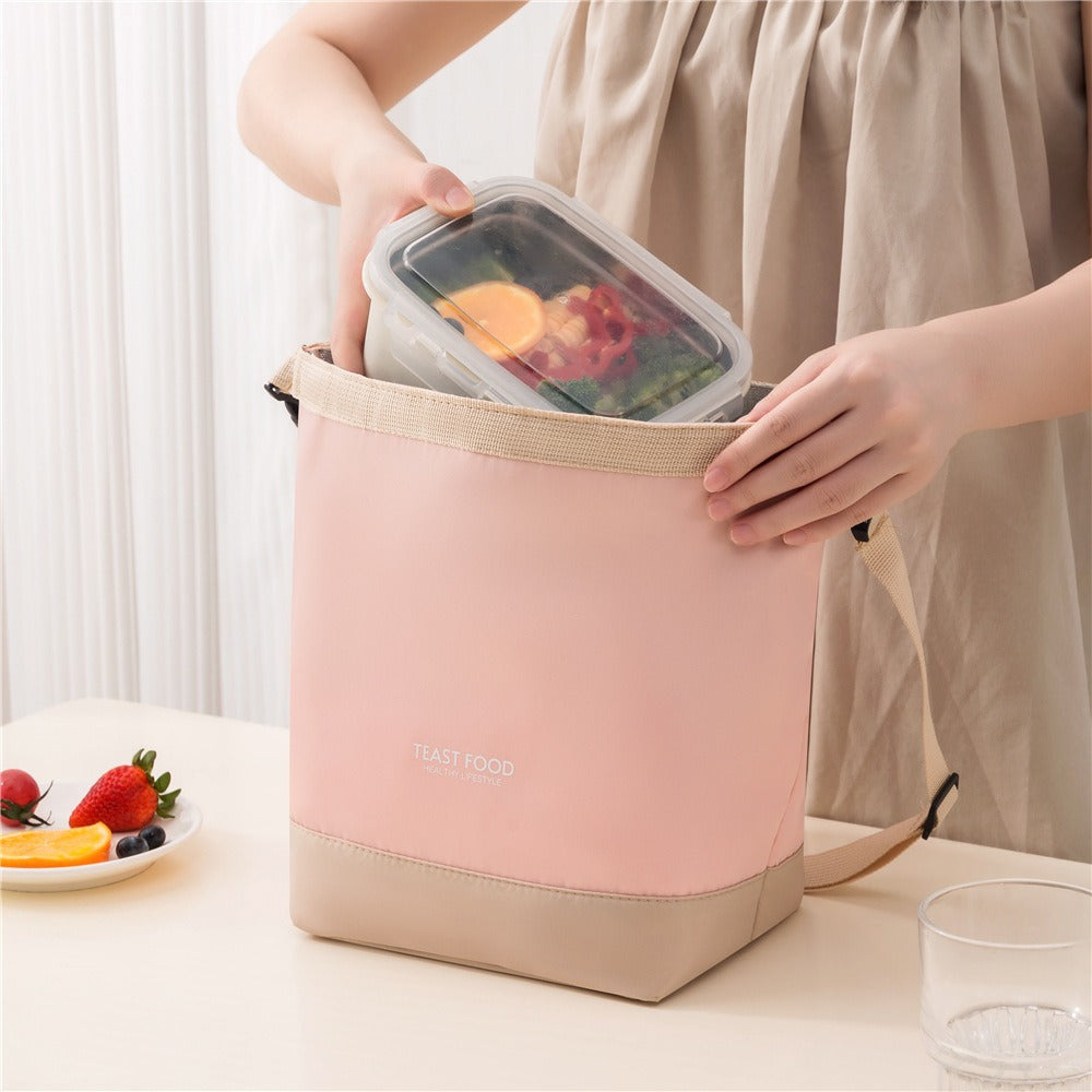 Ladies Insulated Tote Bag for Food LoungeYard — product view 2