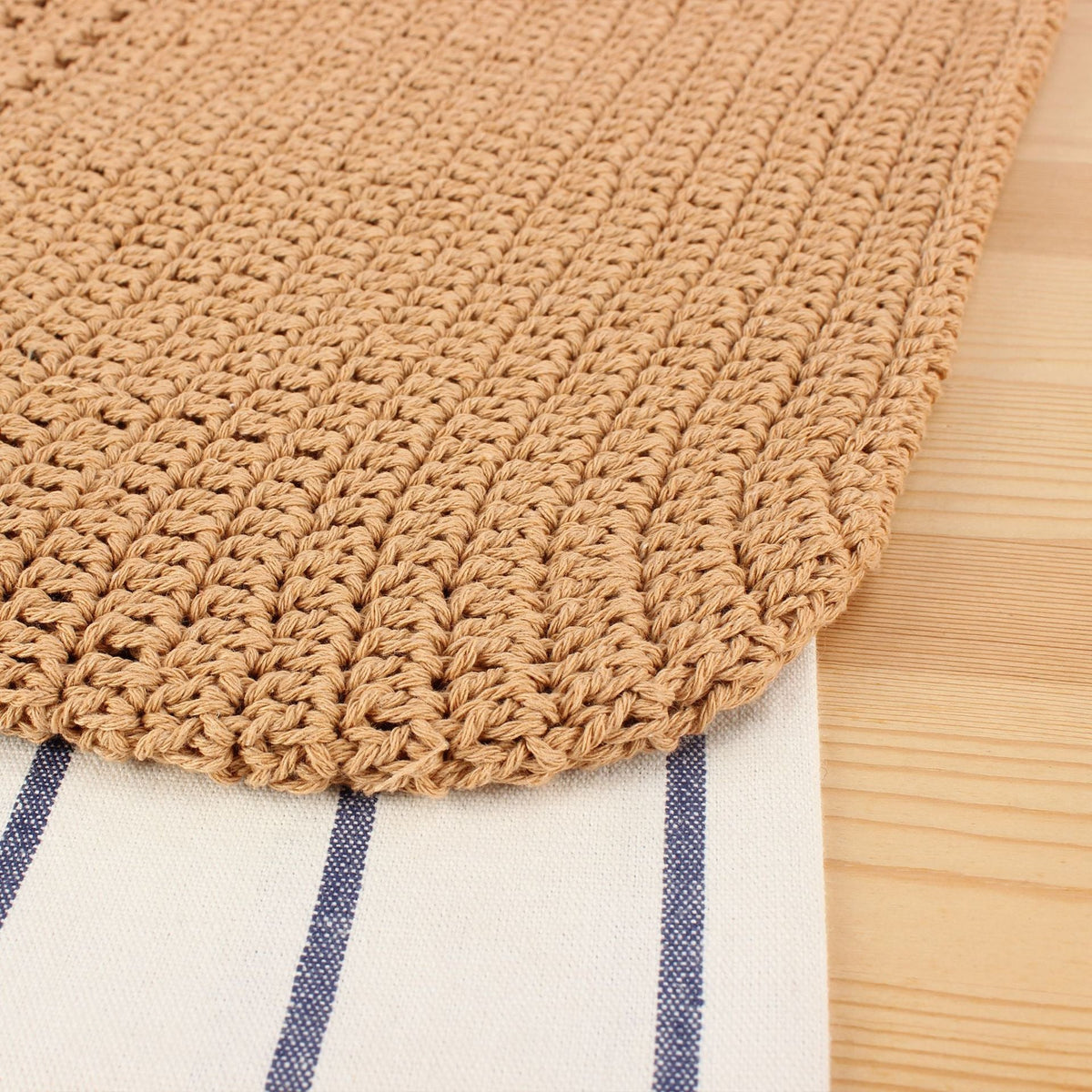 Macrame Shoulder Bag with High Wearing Comfort LoungeYard — product view 4