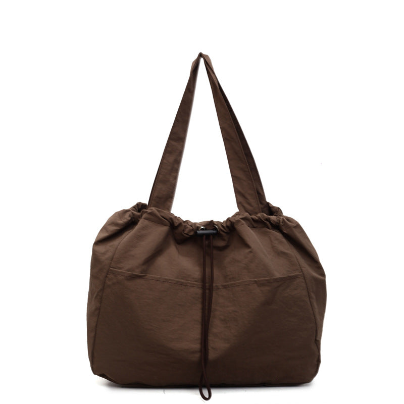 Large Capacity Drawstring Tote Bag — product view 1