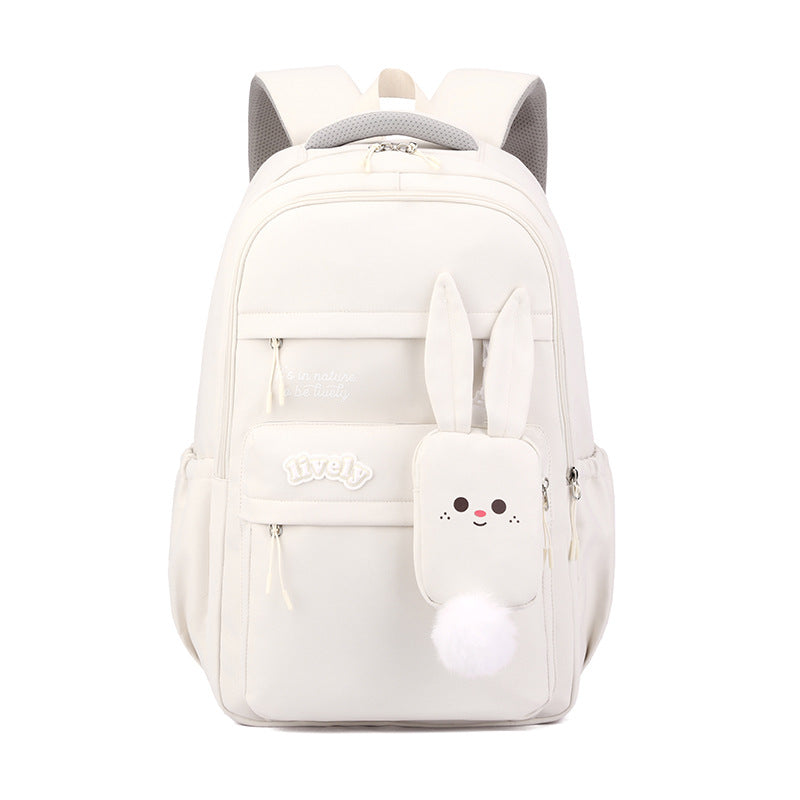 Cute Bunny-Themed Backpack LoungeYard — product view 2