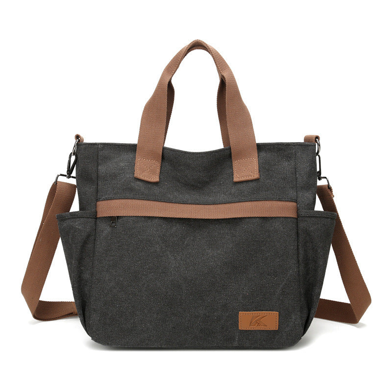Versatile Everyday Shoulder Bag with Multiple Compartments LoungeYard — product view 7