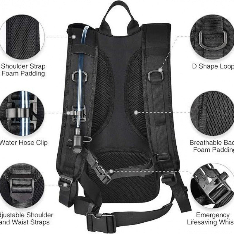 Tactical Sling Backpack with Modular Pockets LoungeYard — product view 3
