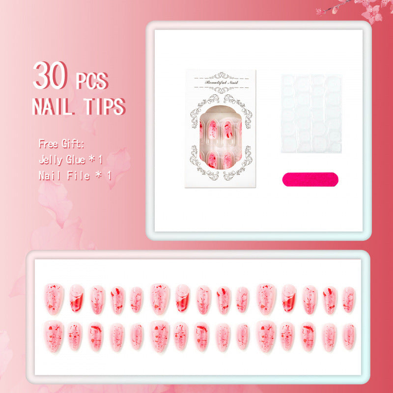 Artistic Abstract Press-On Nail Set — product view 4