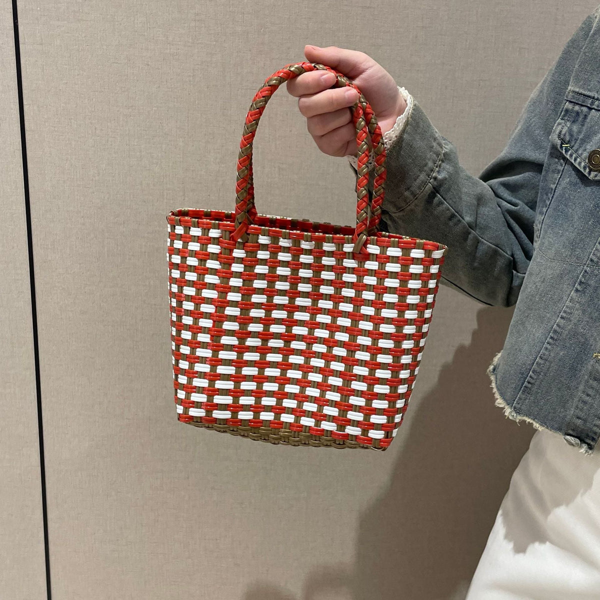 Braided Tote Bag LoungeYard — product view 1
