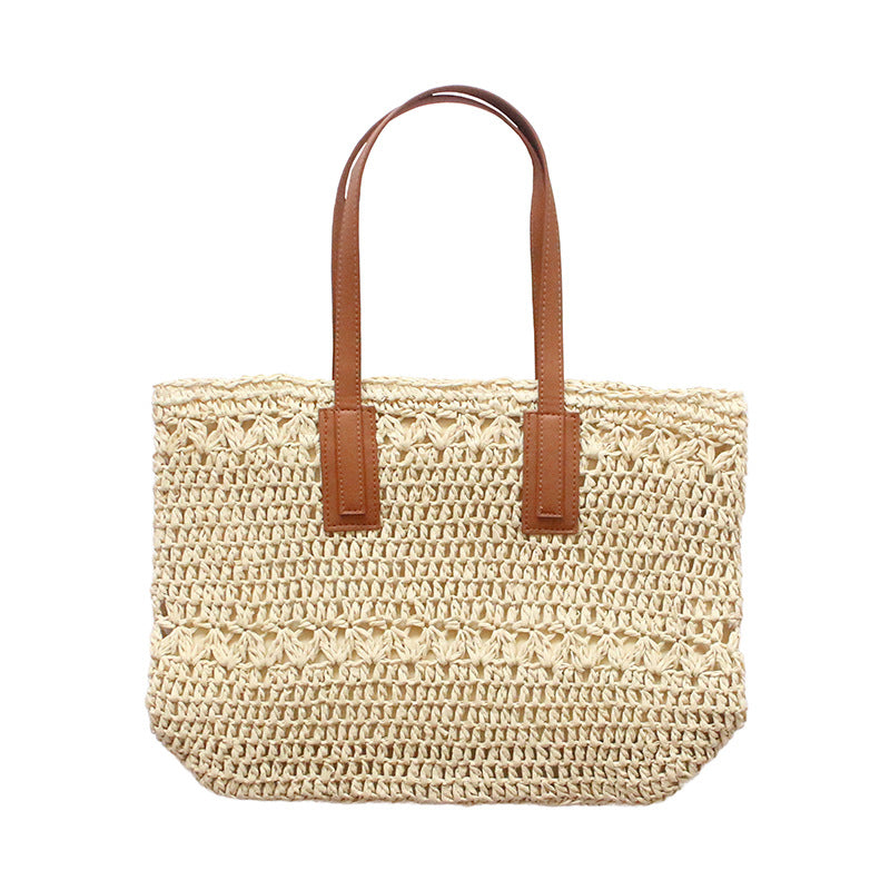 Handmade straw bag LoungeYard — product view 5