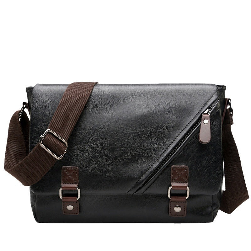 Stylish shoulder bag with multifunctional compartments LoungeYard — product view 5