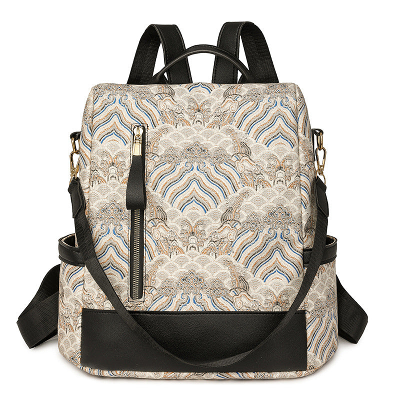 Elegant Textured Backpack — product view 4