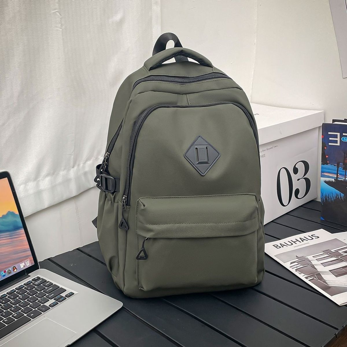 Versatile Urban Laptop Backpack LoungeYard — product view 5