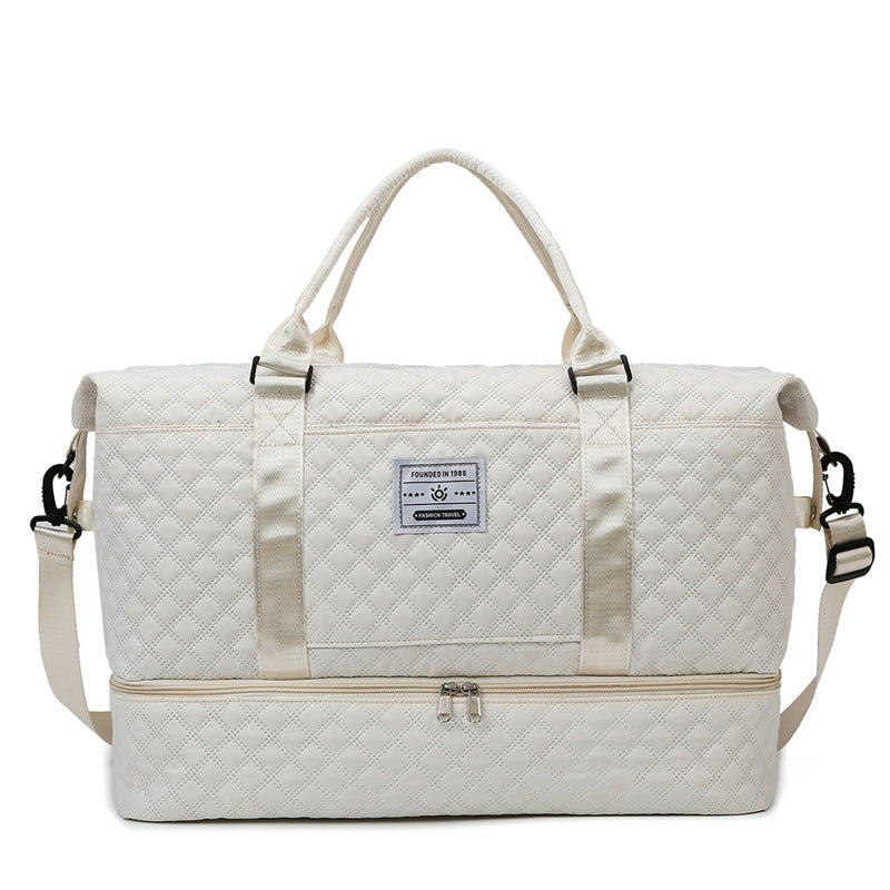 Multi-Pocket Quilted Duffle Bag — product view 6