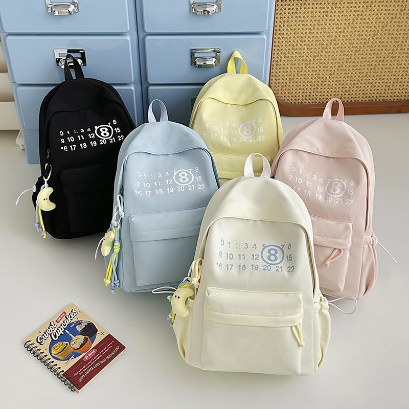 Casual Graphic Print Backpack LoungeYard — product view 4