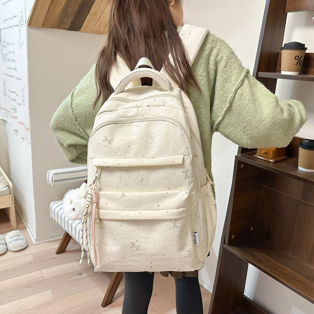 Decorative Cartoon-Themed Backpack LoungeYard — product view 3