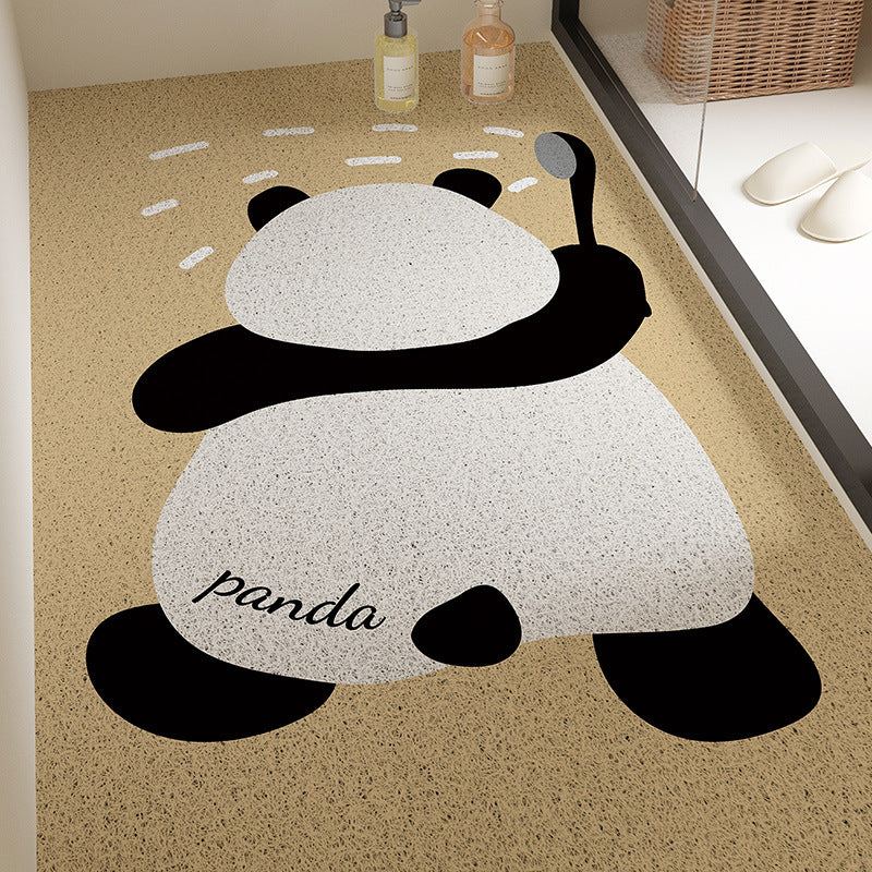 Cute Cartoon Panda Bath Mat — product view 1