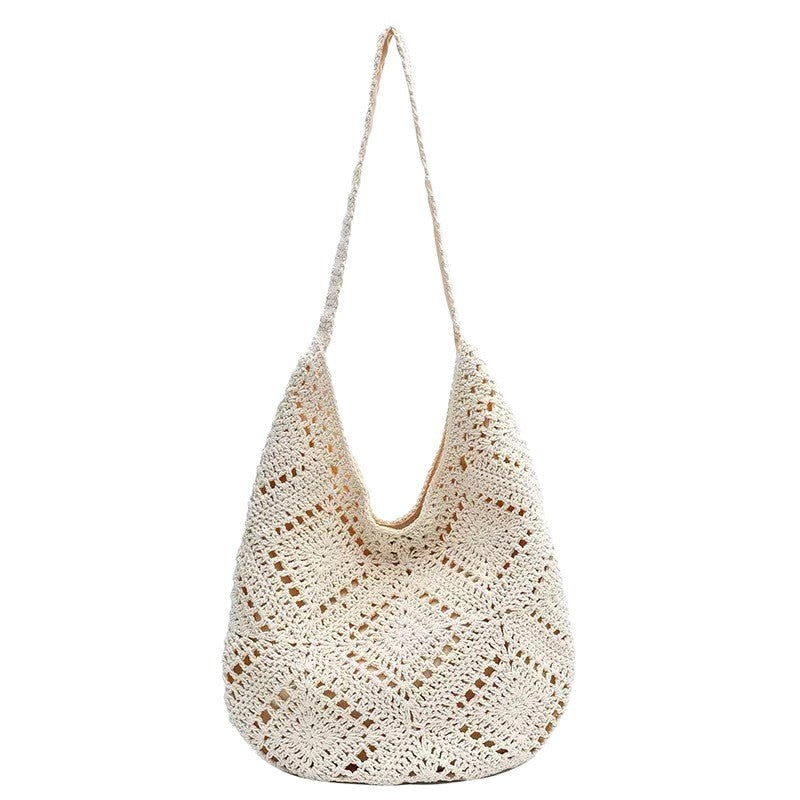 Hand-knotted shoulder bag LoungeYard — product view 5