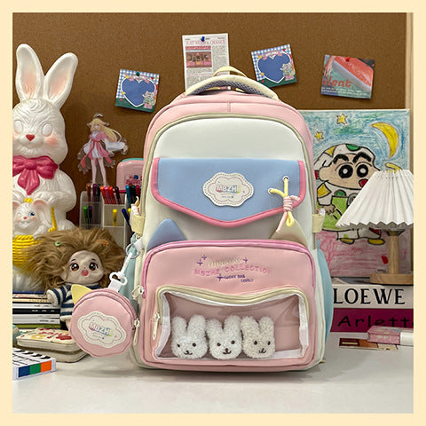 Cute Cat-Ear Design Backpack — product view 2