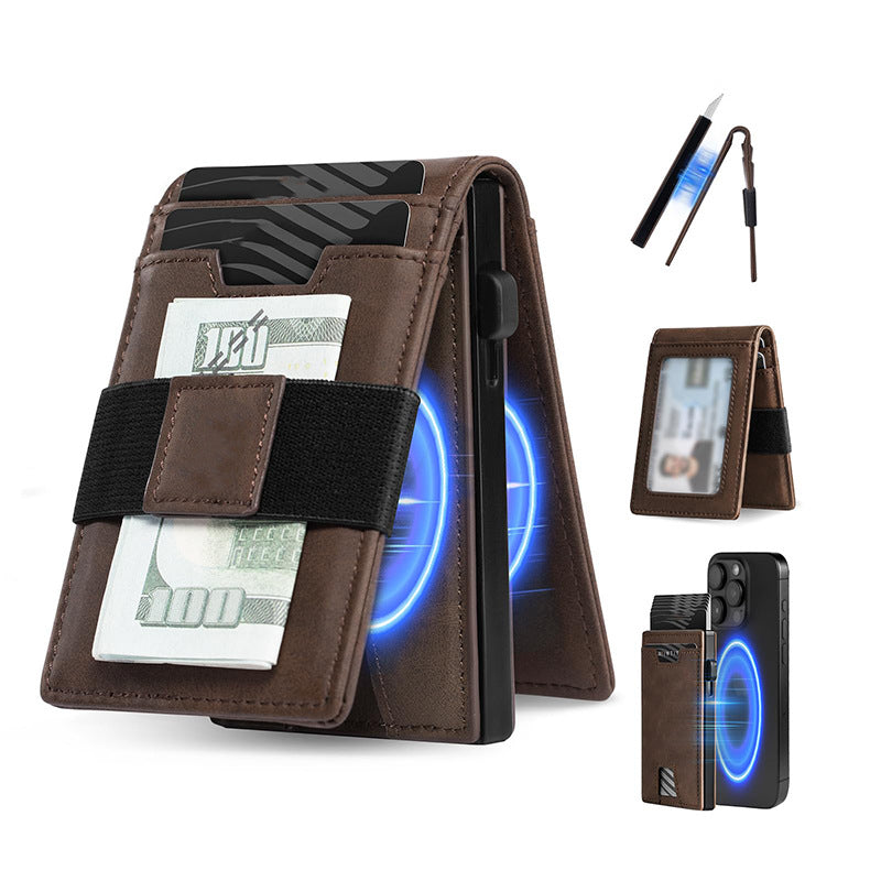 Multifunctional Magnetic Wallet LoungeYard — product view 1