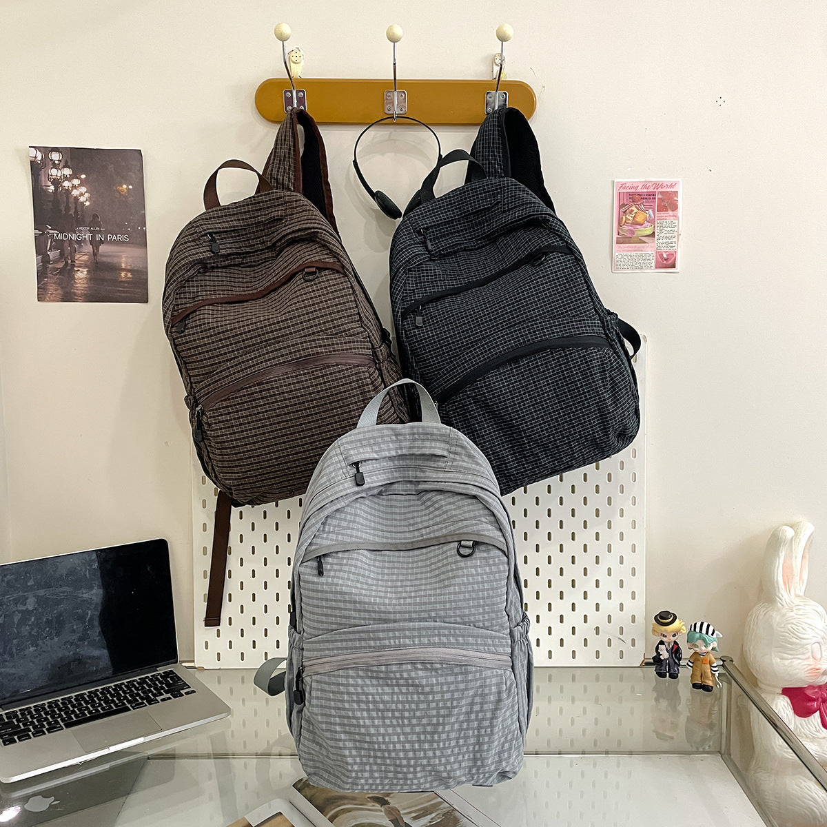 Padded Multi-Pocket Backpack LoungeYard — product view 4