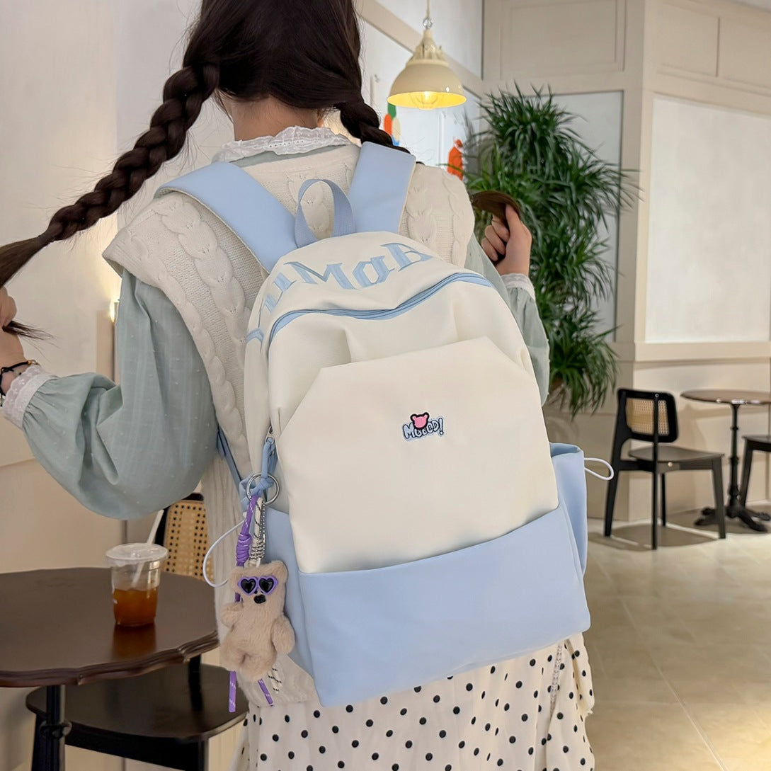 Multi-Compartment Lightweight Casual Backpack LoungeYard — product view 1