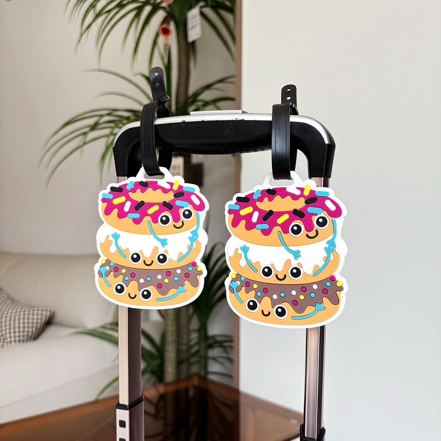 Fun Doughnut-Shaped Luggage Identifier LoungeYard — product view 4
