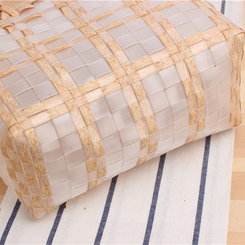 Spacious beach bag with transparent design LoungeYard — product view 4