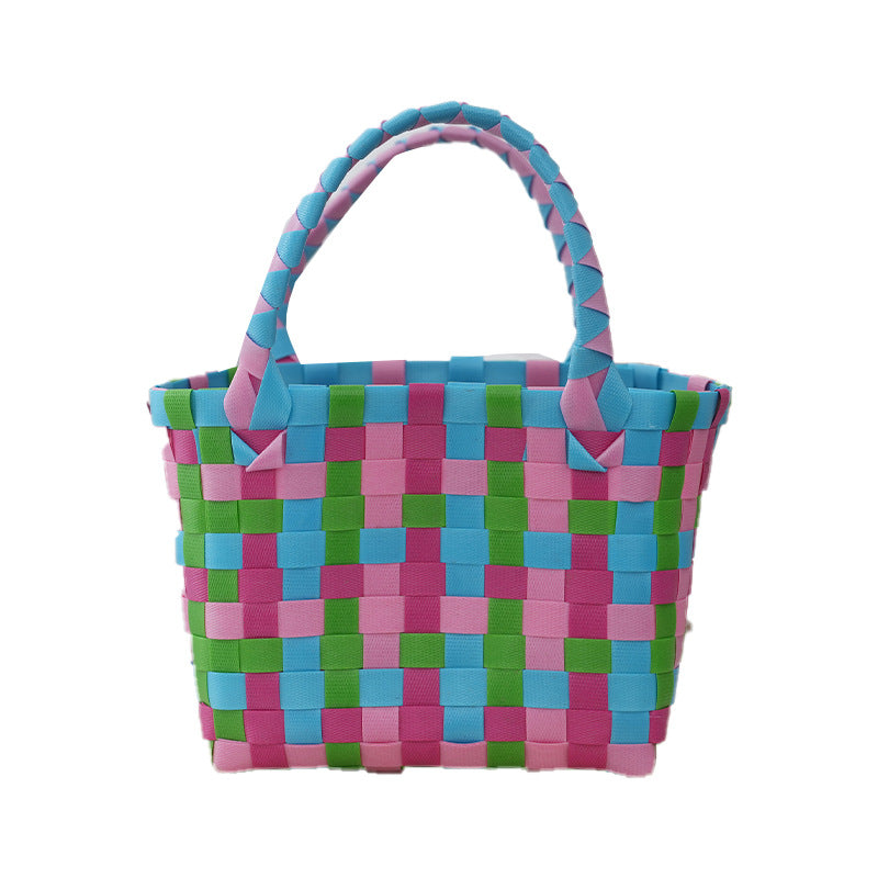 Playful and Braided Tote Bag LoungeYard — product view 4