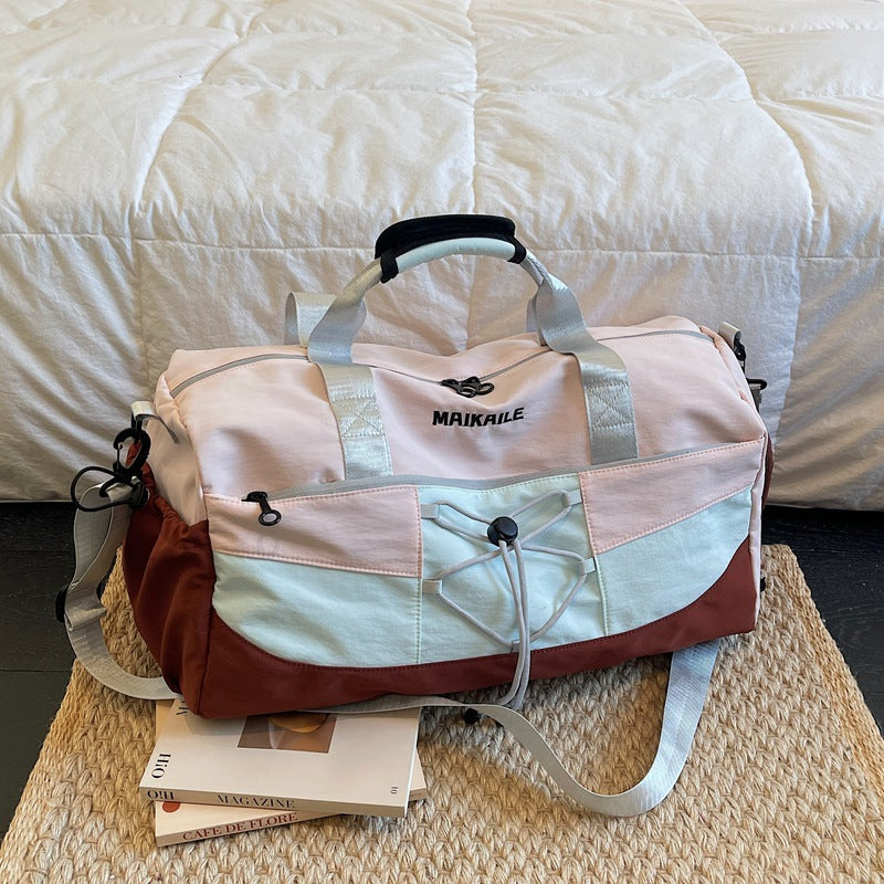 Stylish Multi-Compartment Travel Duffel Bag — product view 4