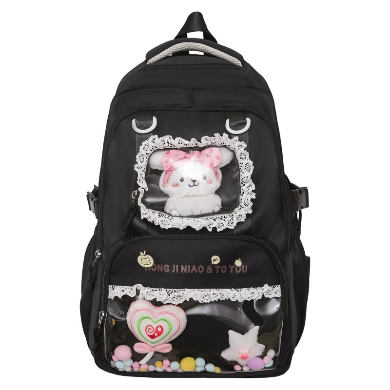 Cute Plush Adventure Backpack — product view 2