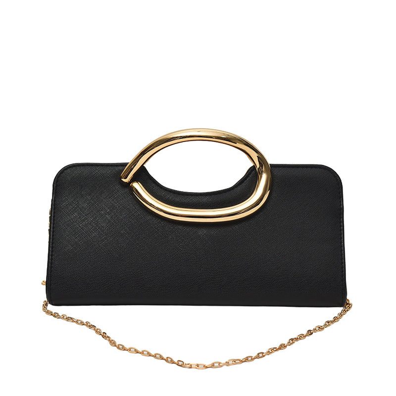 Elegant Structured Evening Clutch — product view 1
