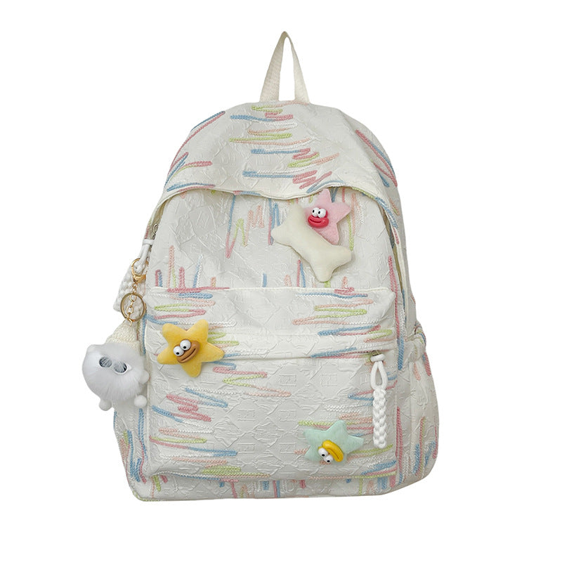 Fun-Themed Plush Backpack LoungeYard — product view 1