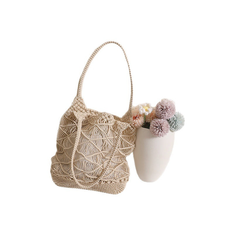 Macrame tote bag LoungeYard — product view 5
