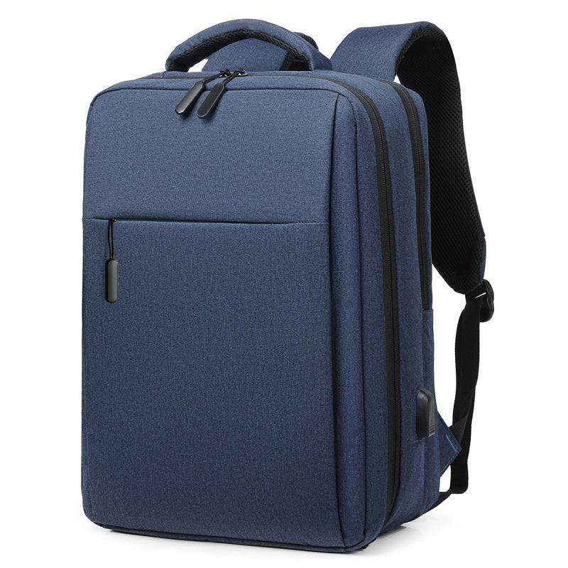 Versatile laptop backpack with additional storage LoungeYard — product view 5
