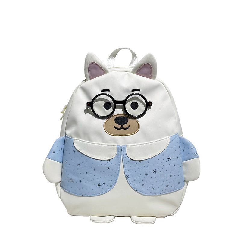 Cartoon-Themed Cute Bear Backpack LoungeYard — product view 5