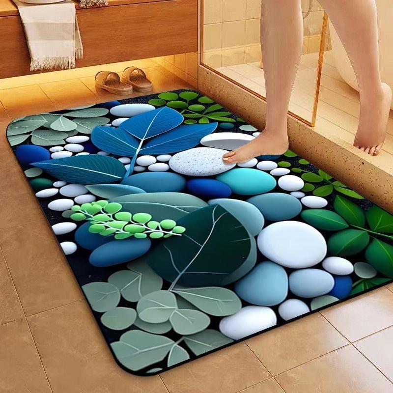 Pebble Design Bath Mat — product view 5
