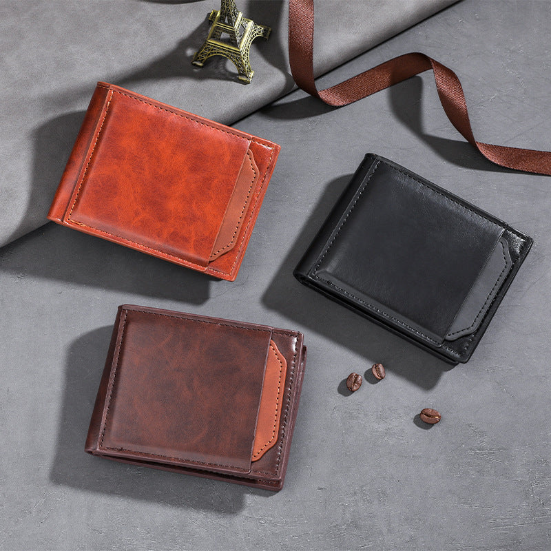 Slim Leather Wallet LoungeYard — product view 3