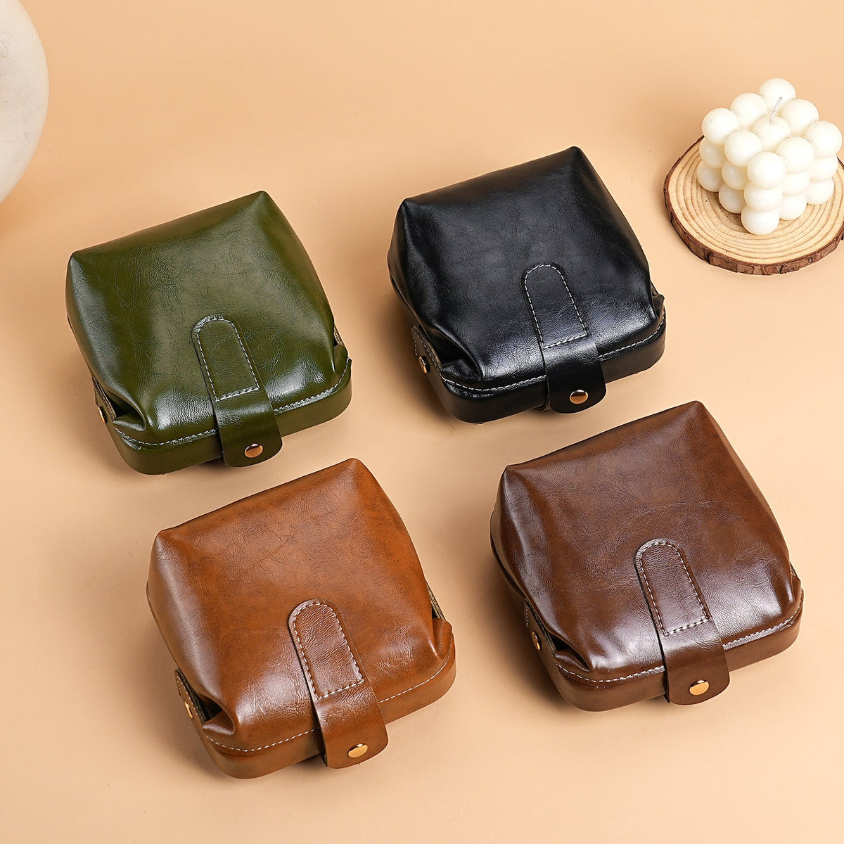 Premium Leather Cosmetic Case — product view 7