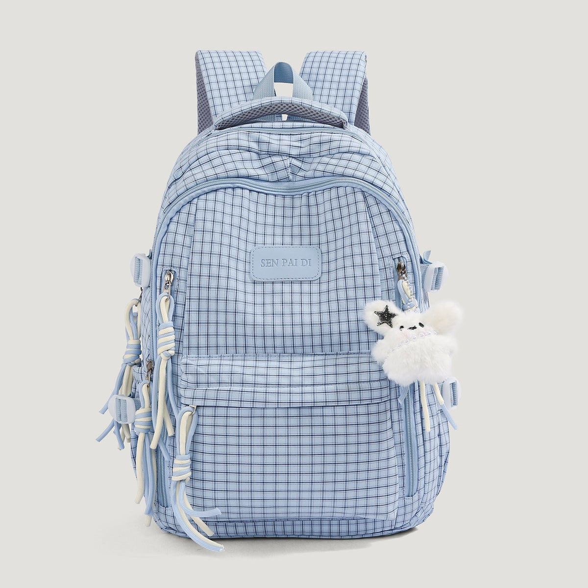 Trendy Geometric Patterns Backpack — product view 1
