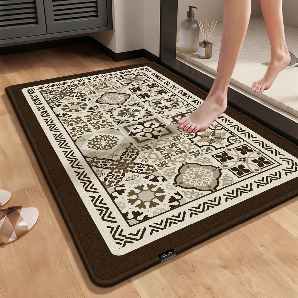 Non-Slip Absorbent Bath Mat — product view 1