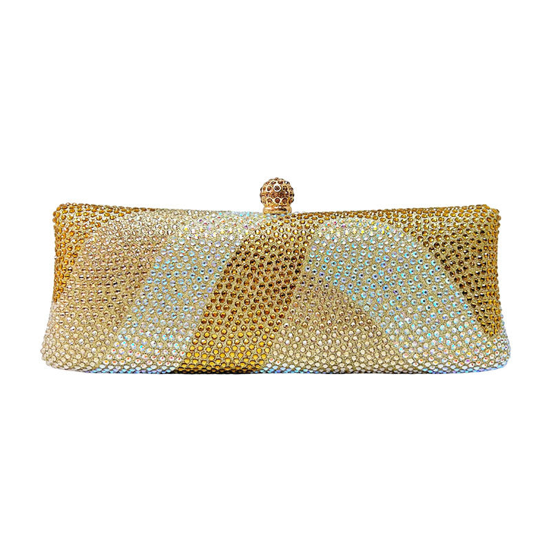 Glamorous Rhinestone-Studded Clutch — product view 5