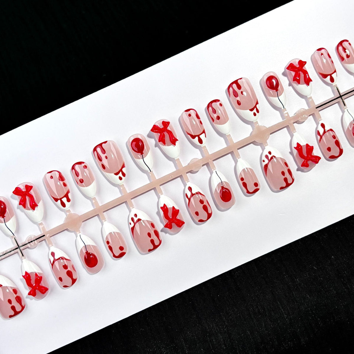 Festive-Themed Decorative Press-On Nail Set — product view 2