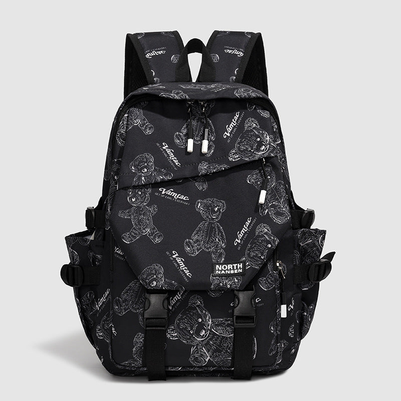 Adventure-Ready Multi-Pocket Backpack LoungeYard — product view 5