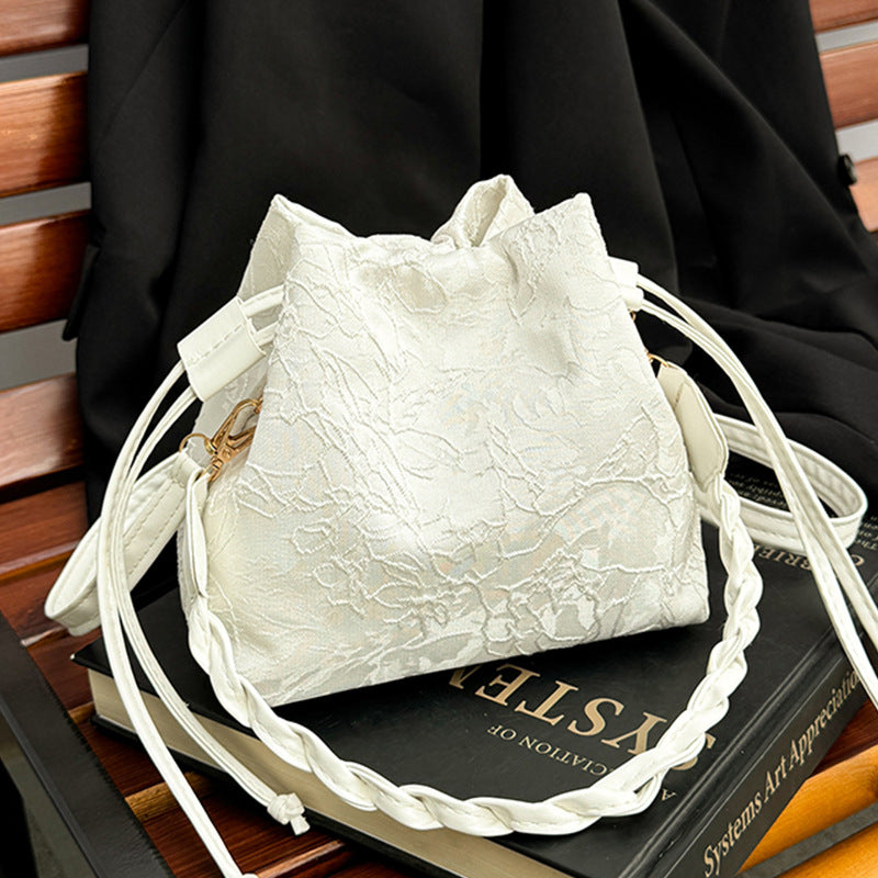 Elegant Satin Drawstring Handbag — product view 6