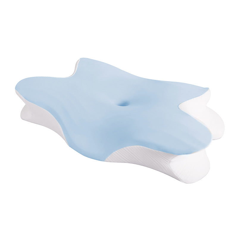 Ergonomic sleeping pillow with memory foam LoungeYard — product view 1