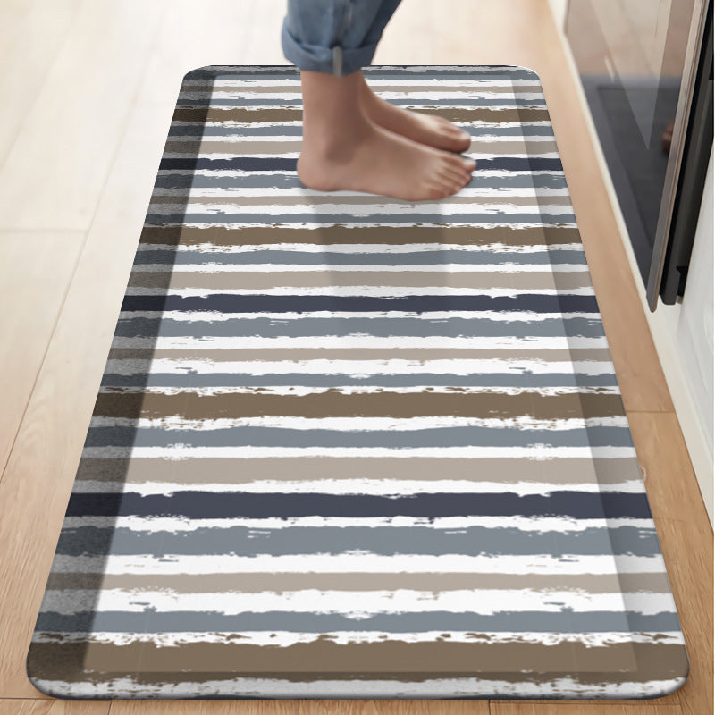 Geometric Pattern Kitchen Mat Set Bowlift — product view 4