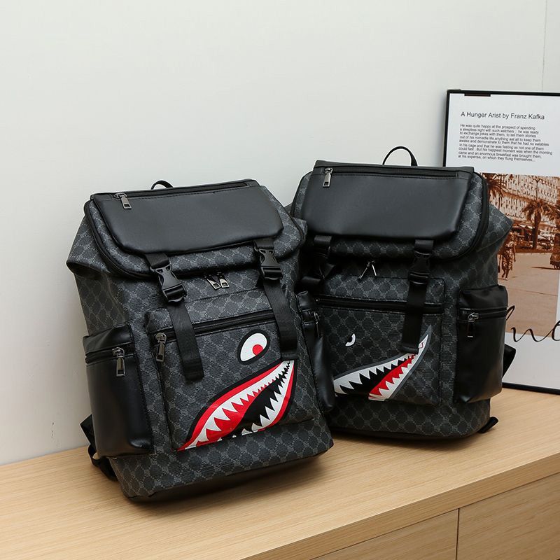 Multifunctional backpack bag with modern design LoungeYard — product view 4