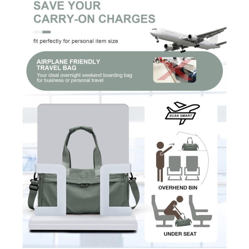 Sports Travel Duffle Bag LoungeYard — product view 3