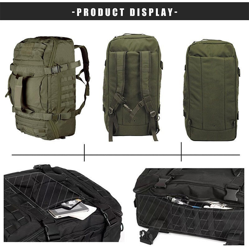 Tactical sports bag with multiple compartments LoungeYard — product view 2