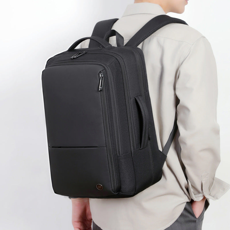 Sleek Tech-Friendly Laptop Backpack LoungeYard — product view 4