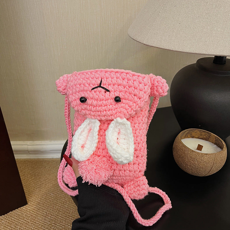 Cute Plush Animal Backpack — product view 6