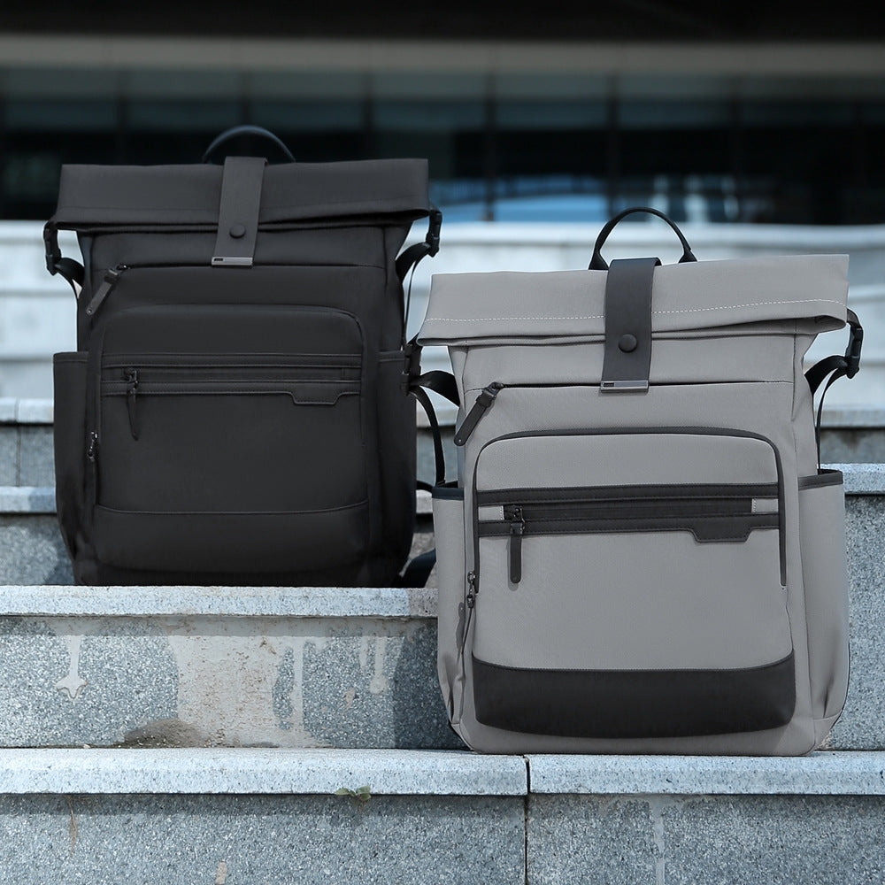 Elegant Multifunctional Backpack with Insulated Laptop Compartment LoungeYard — product view 1