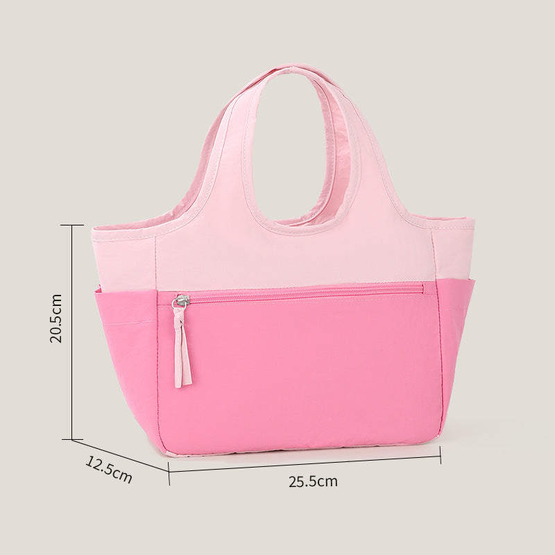 Insulated picnic bag with practical outer pocket LoungeYard — product view 6